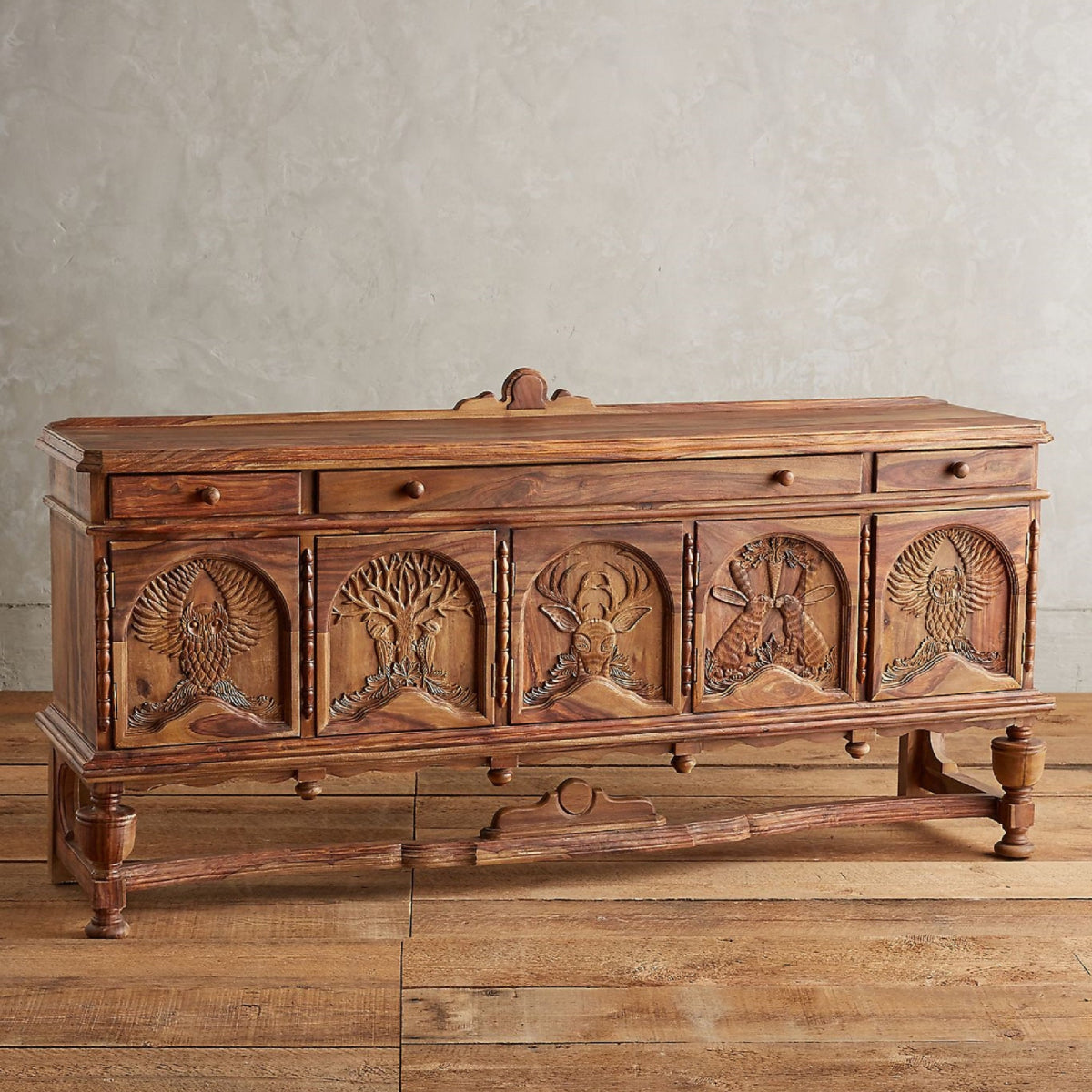 Gian Carved Sideboard