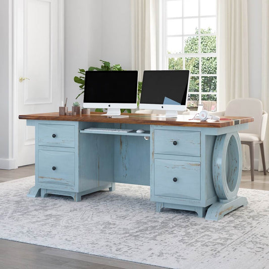 Jodhpur Two Tone Office Table