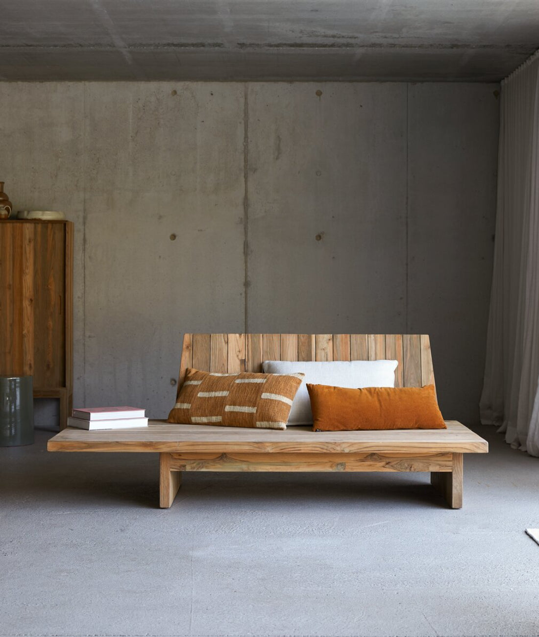 Lion Wooden Sofa